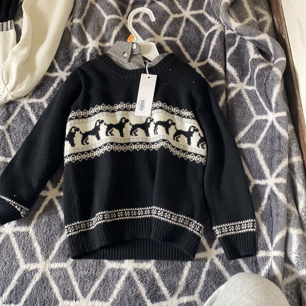 Black sweater